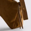 The edit suede fold-over crossbody bag