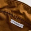 The edit suede fold-over crossbody bag