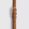The edit suede skinny belt