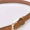 The edit suede skinny belt
