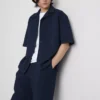 The edit texture short sleeve shirt