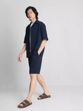 The edit texture short sleeve shirt