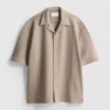 The edit texture short sleeve shirt