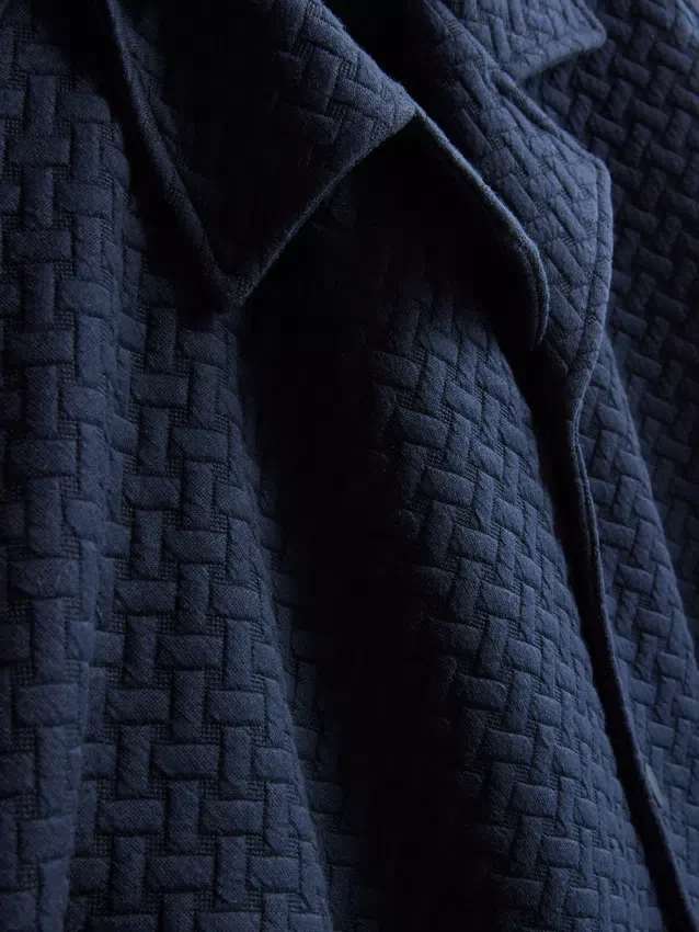 The edit texture short sleeve shirt