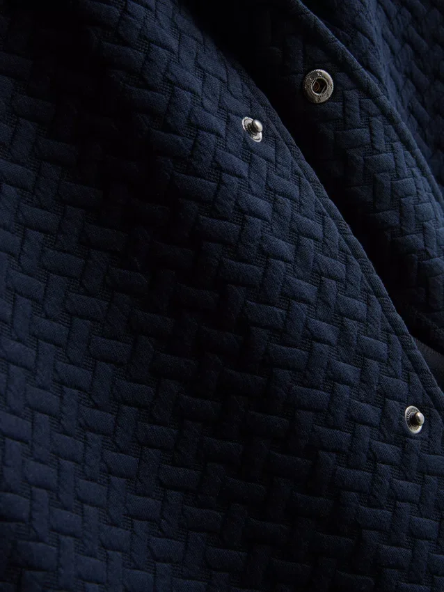 The edit texture short sleeve shirt