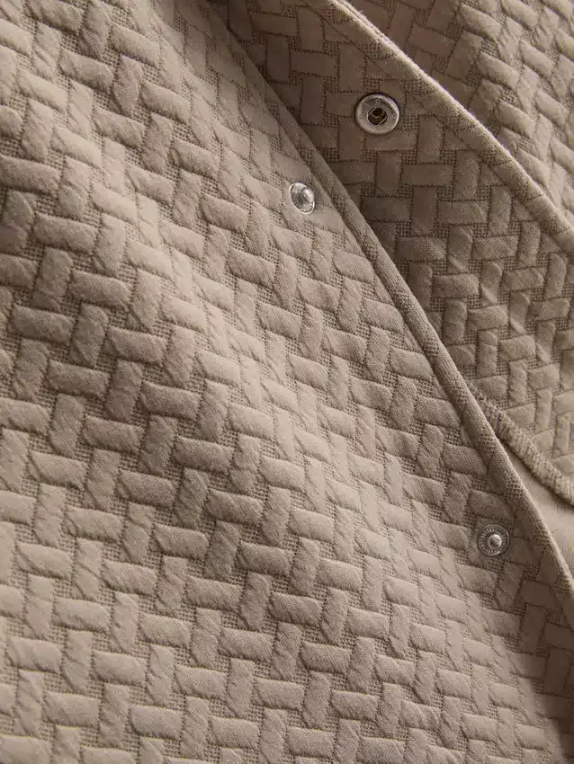 The edit texture short sleeve shirt