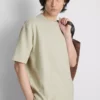 The edit textured cotton t-shirt