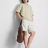 The edit textured cotton t-shirt