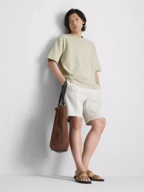 The edit textured cotton t-shirt