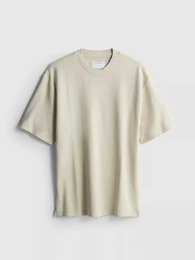 The edit textured cotton t-shirt