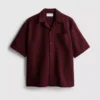 The edit textured short sleeve shirt