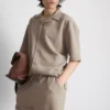 The edit textured shorts