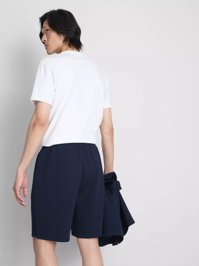 The edit textured shorts