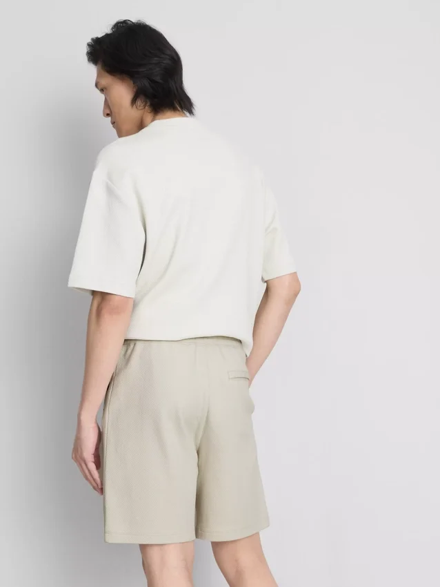 The edit textured shorts