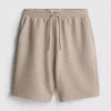 The edit textured shorts