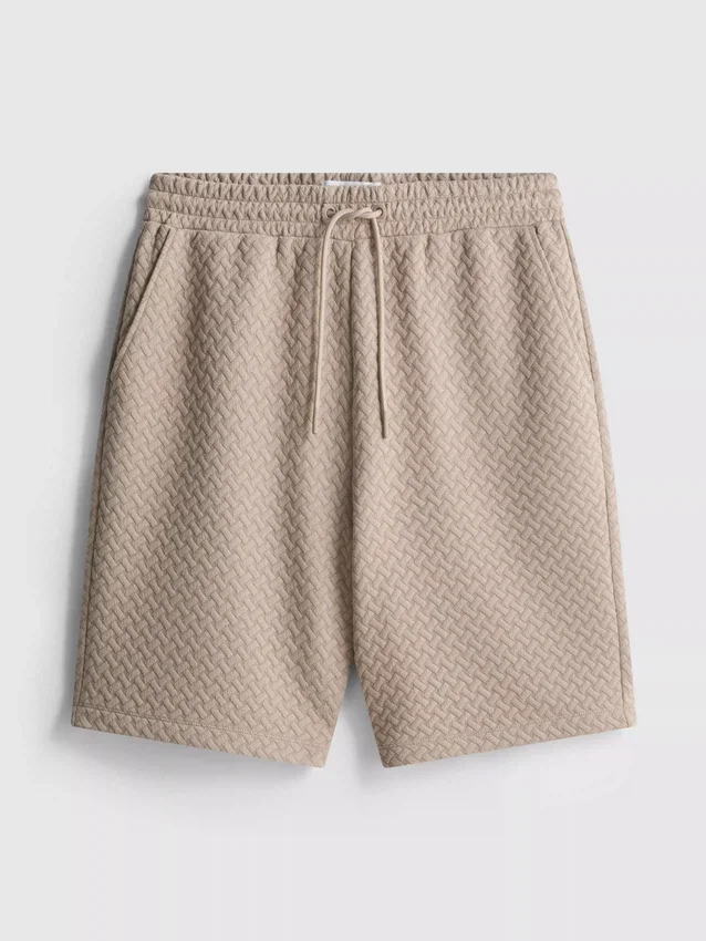 The edit textured shorts