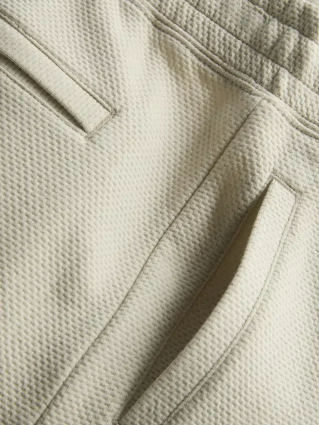 The edit textured shorts