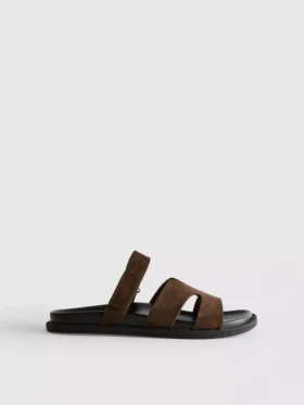 The edit touch fastening sandals