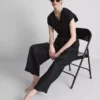 The edit wide-leg linen pants