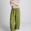 The edit wide-leg linen pants