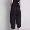 The edit wide-leg linen pants