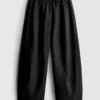 The edit wide-leg linen pants