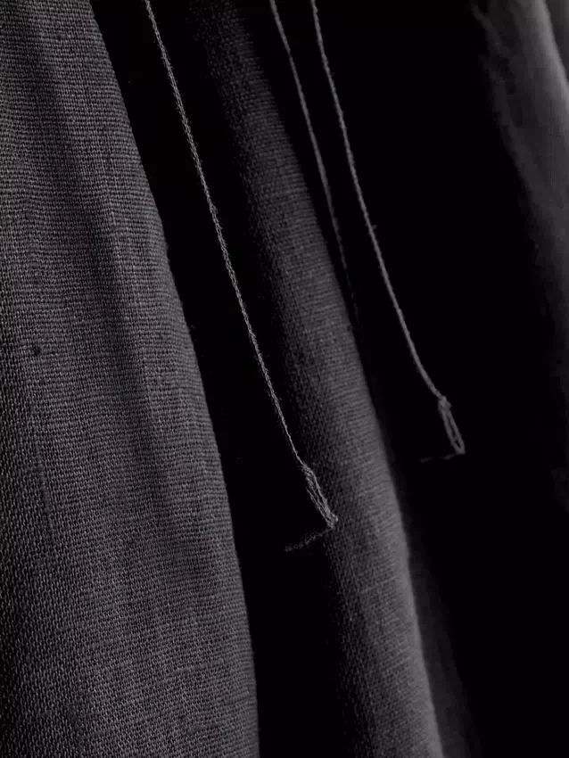The edit wide-leg linen pants