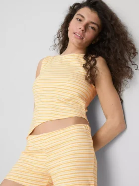 The primark scene | asymmetric stripe tank top