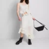 The primark scene | asymmetrical broderie maxi skirt