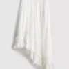 The primark scene | asymmetrical broderie maxi skirt