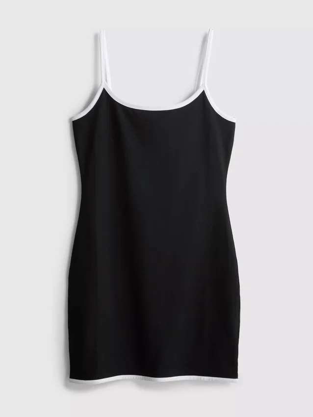 The primark scene | contrast trim strappy mini dress