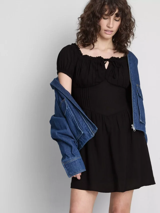 The primark scene | corset milkmaid mini dress