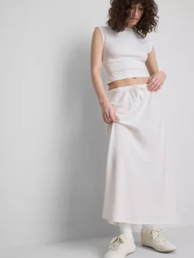 The primark scene | cotton-blend midi skirt