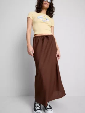 The primark scene | cotton-blend midi skirt