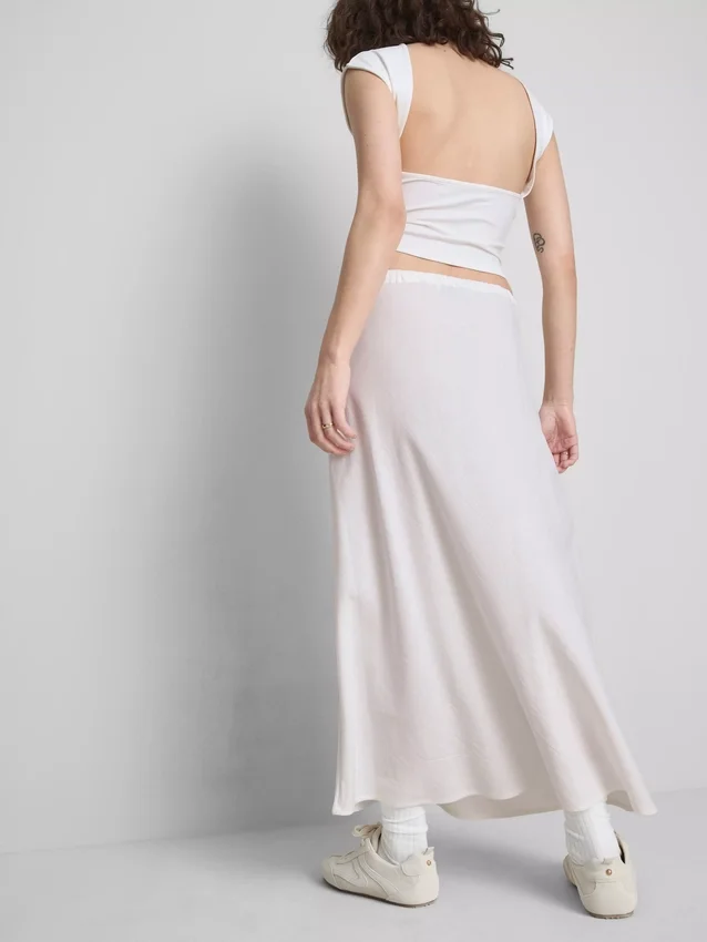 The primark scene | cotton-blend midi skirt