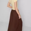 The primark scene | cotton-blend midi skirt