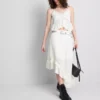 The primark scene | cotton broderie v-neck strappy top