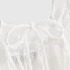 The primark scene | cotton broderie v-neck strappy top