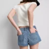 The primark scene | cotton denim micro shorts