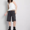 The primark scene | cotton denim studded jorts