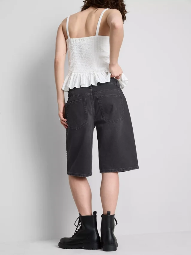 The primark scene | cotton denim studded jorts