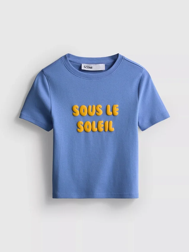 The primark scene | cotton embossed baby tee