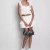 The primark scene | cotton eyelet ruffle crop top