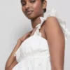 The primark scene | cotton eyelet ruffle crop top