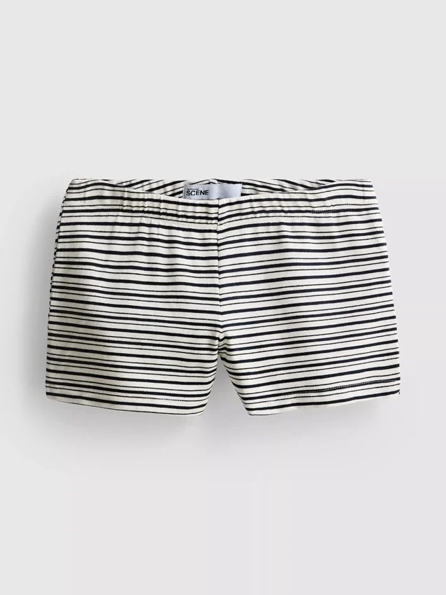 The primark scene | cotton rich fitted striped shorts