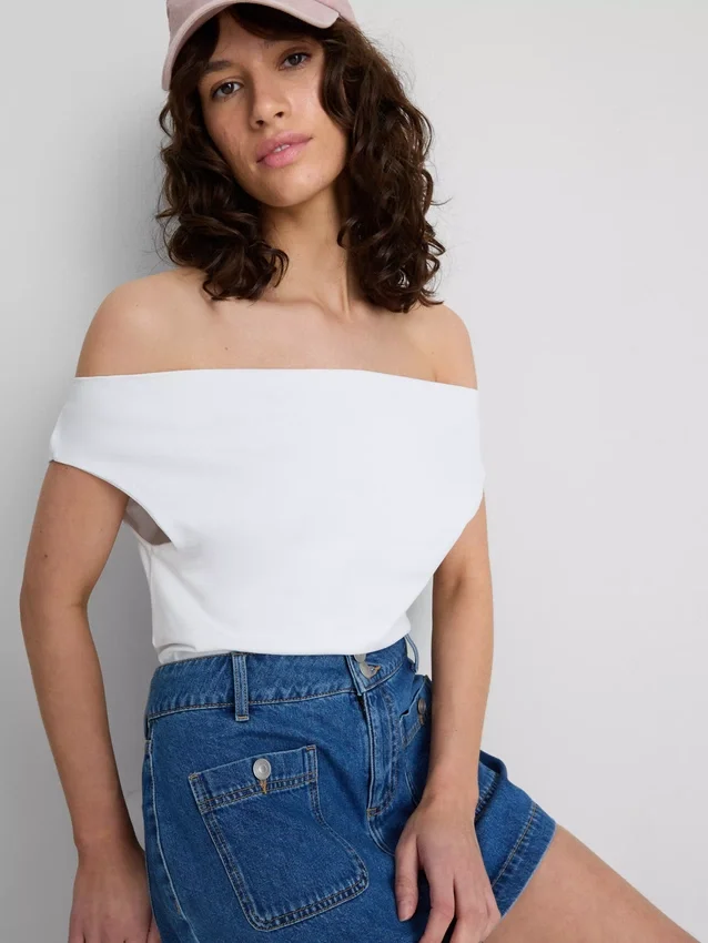 The primark scene | cotton rich off the shoulder top