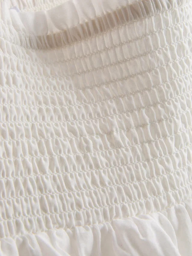 The primark scene | cotton ruffle mini skirt