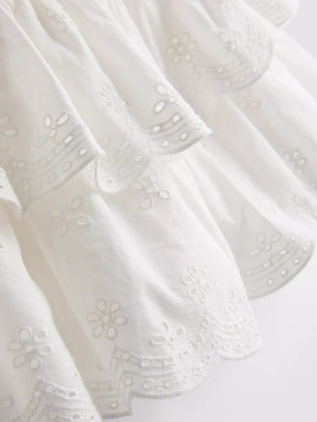 The primark scene | cotton ruffle mini skirt