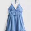 The primark scene | crinkle ruffle mini dress