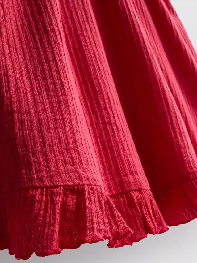The primark scene | crinkle ruffle mini dress